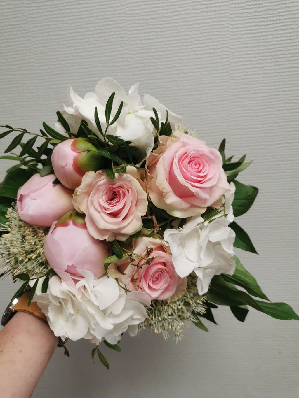 Bouquet mariée champêtre chic 1