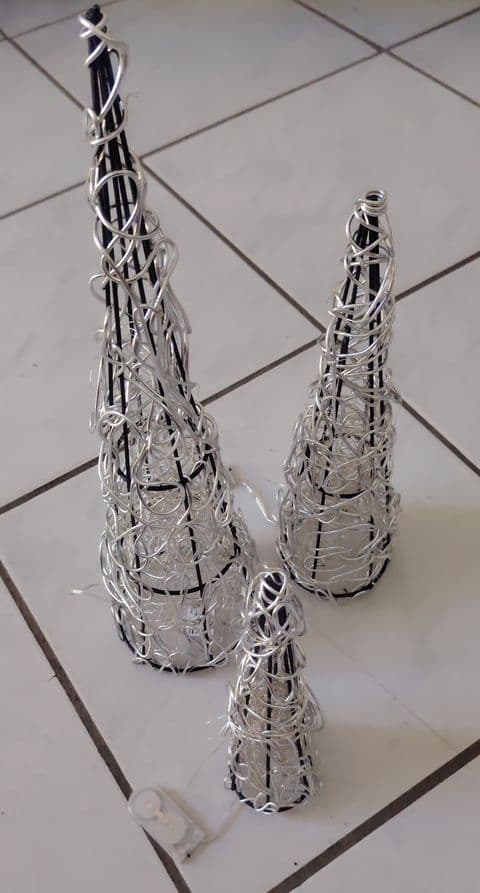 Sapin cone aluminium