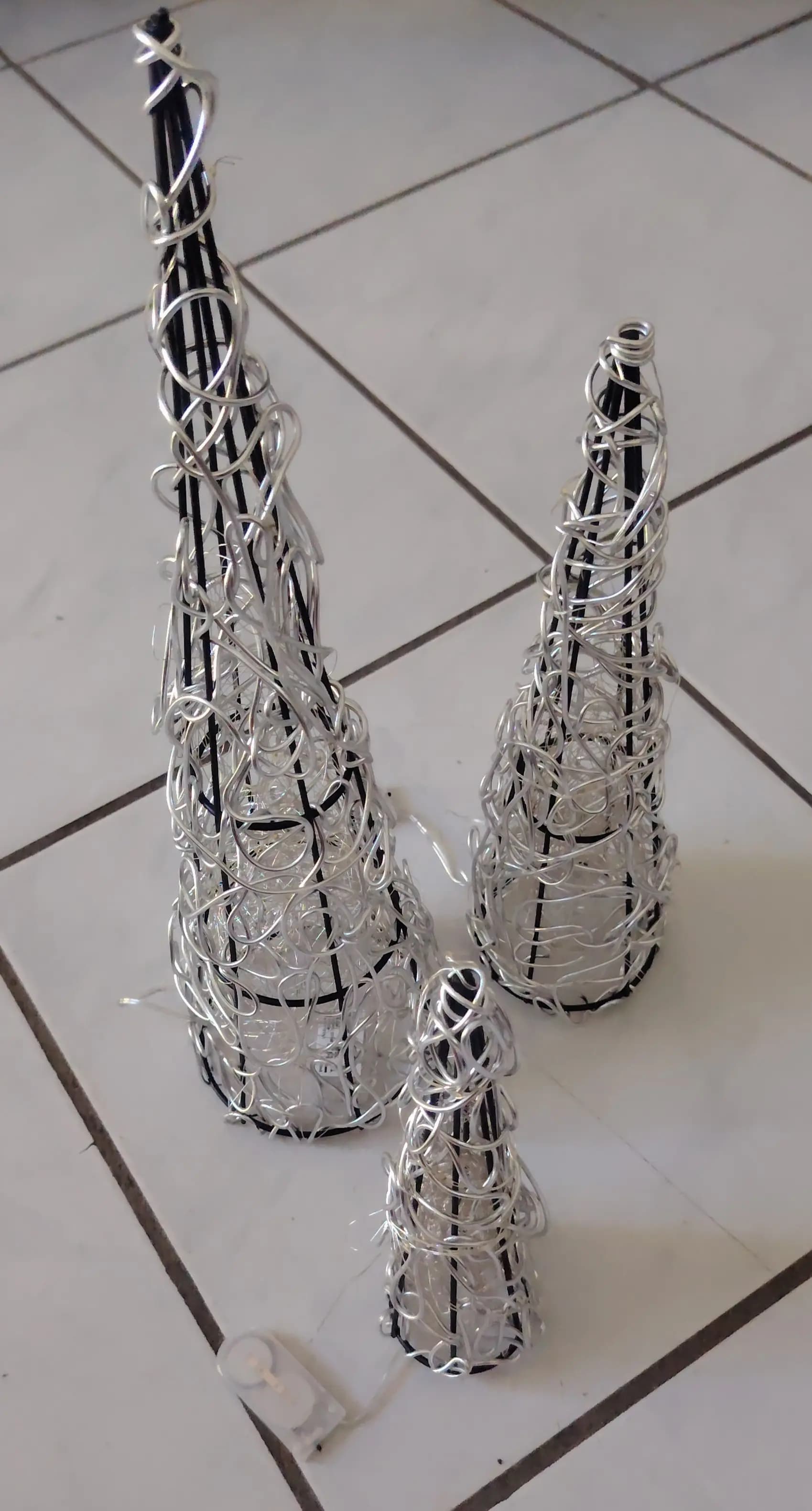 Sapin cone aluminium